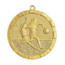 Médaille Foot féminin 50 mm