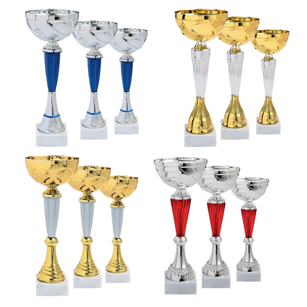 [LT1225A] Lot 12 coupes H = 28 cm